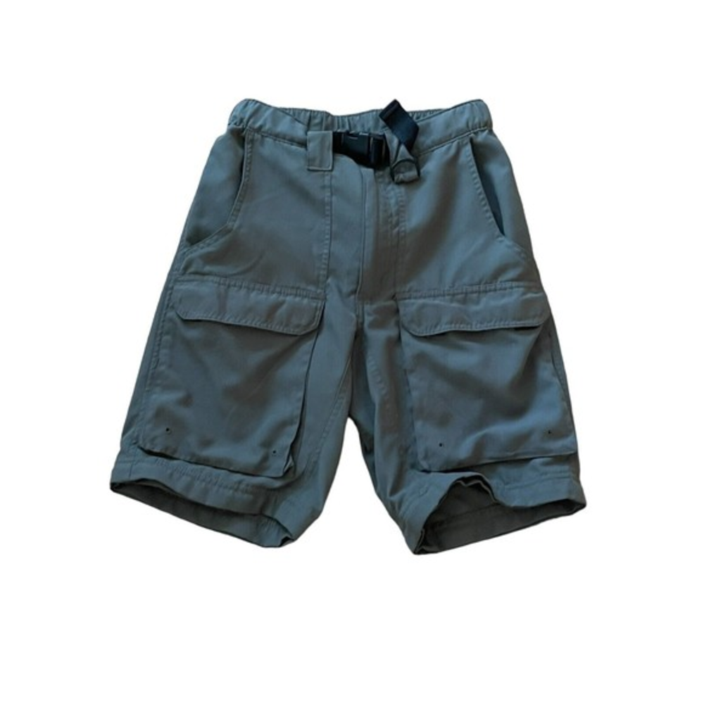 Boy Scouts Of America Boys Cargo Shorts Size XSmall Green‎ Outdoor Hiking Shorts